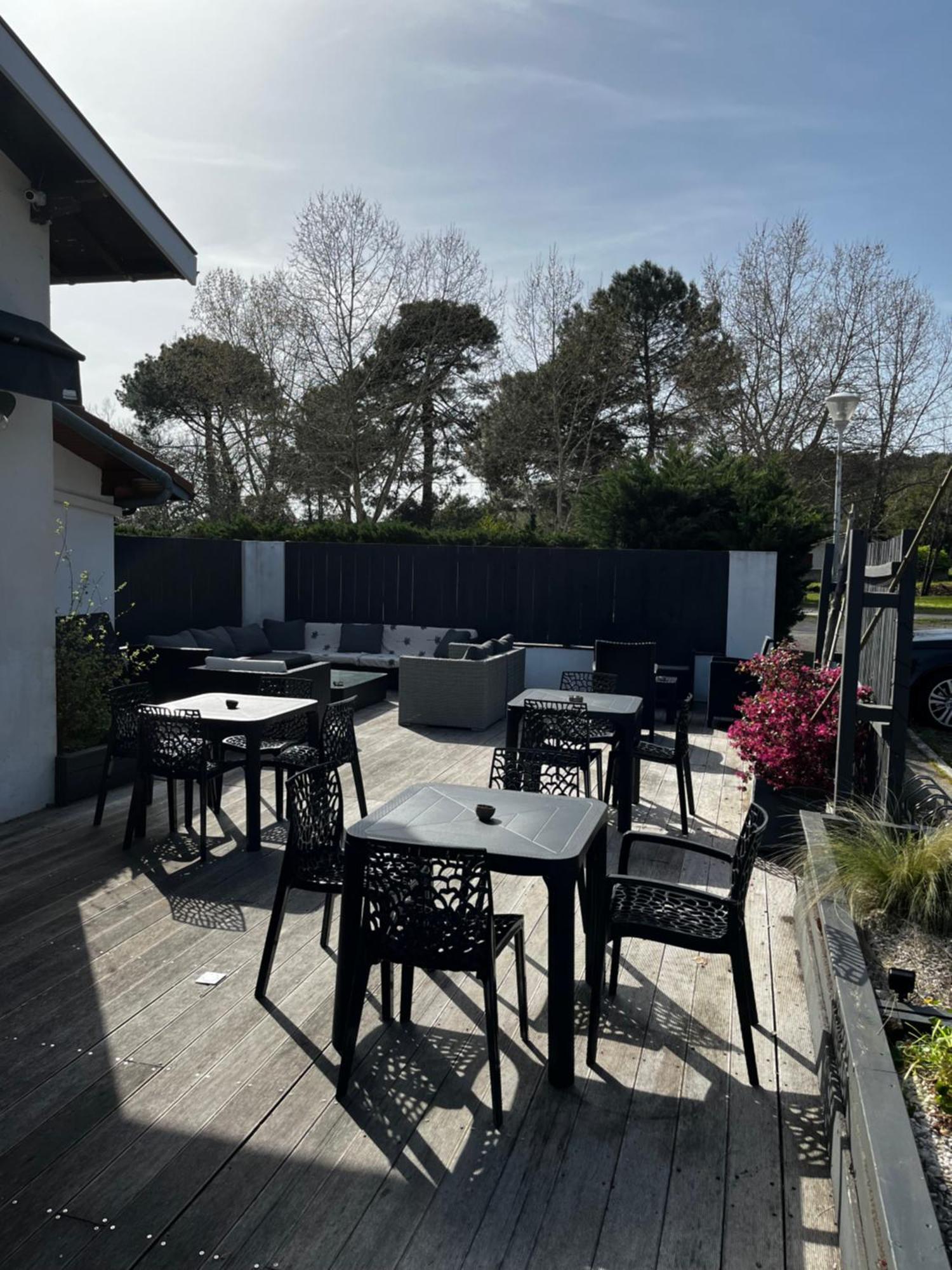 Hotel Cote Et Lac Biscarrosse Exterior foto