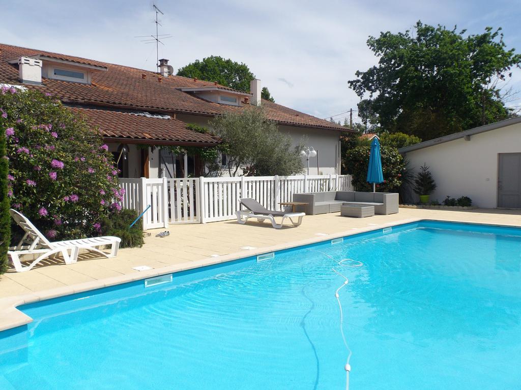 Hotel Cote Et Lac Biscarrosse Exterior foto